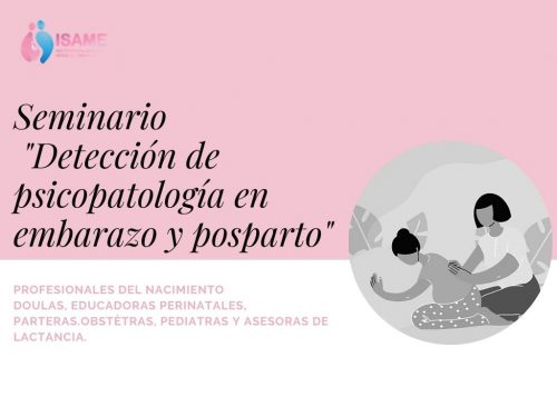 Seminario: "Detección de psicopatología en embarazo y posparto"